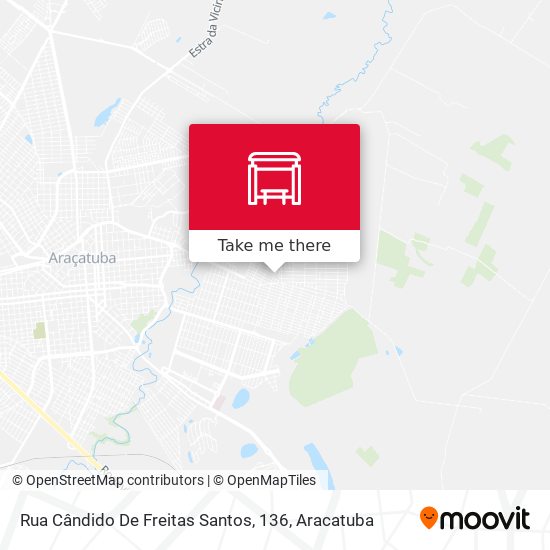 Rua Cândido De Freitas Santos, 136 map