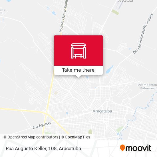 Rua Augusto Keller, 108 map