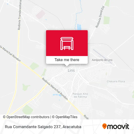 Rua Comandante Salgado 237 map
