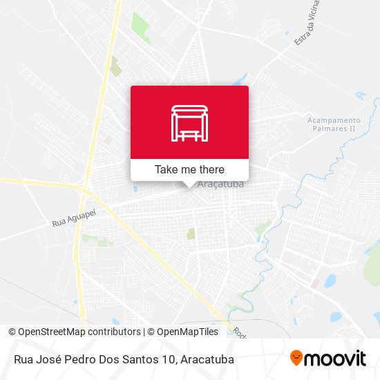 Mapa Rua José Pedro Dos Santos 10