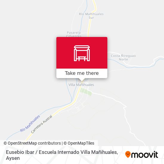 Eusebio Ibar / Escuela Internado Villa Mañihuales map