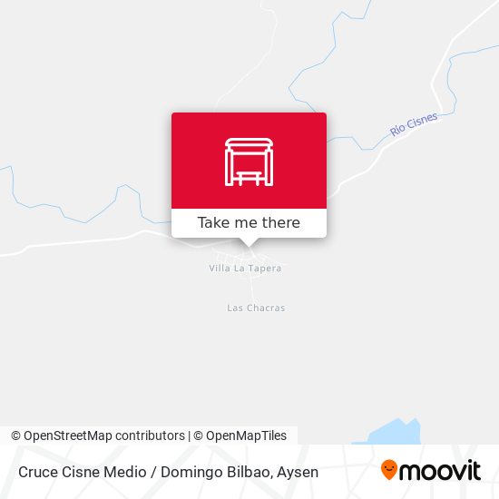 Mapa de Cruce Cisne Medio / Domingo Bilbao