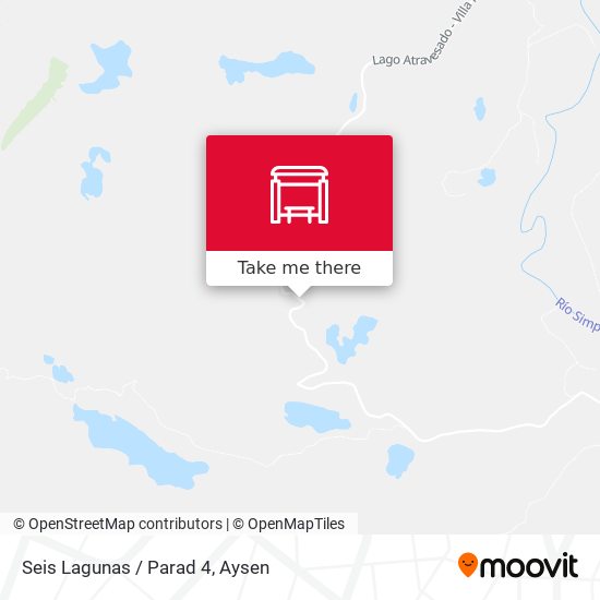 Mapa de Seis Lagunas / Parad 4