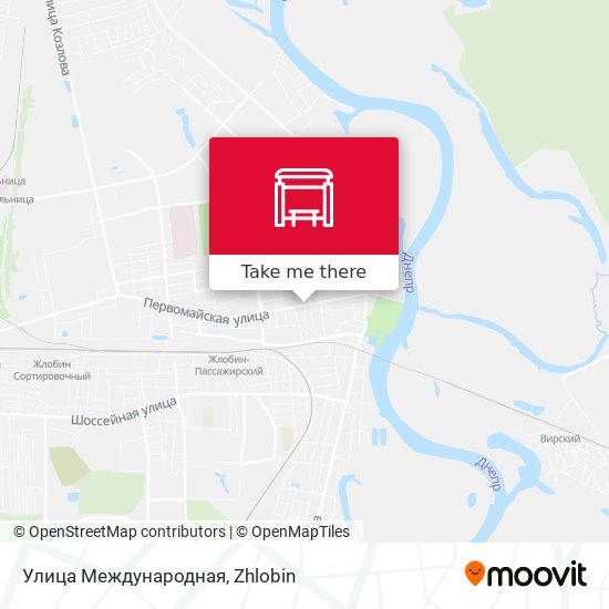 Улица Международная map