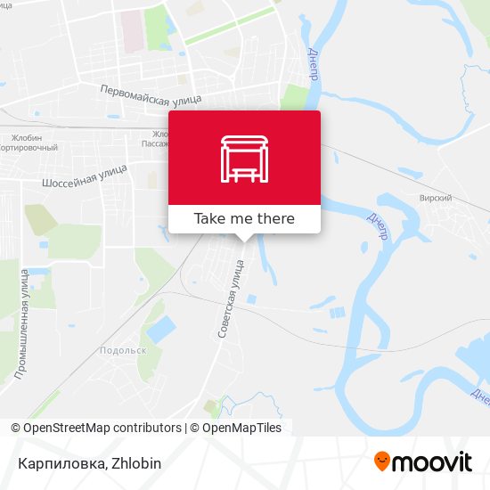 Карпиловка map