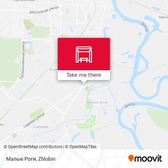 Малые Роги map