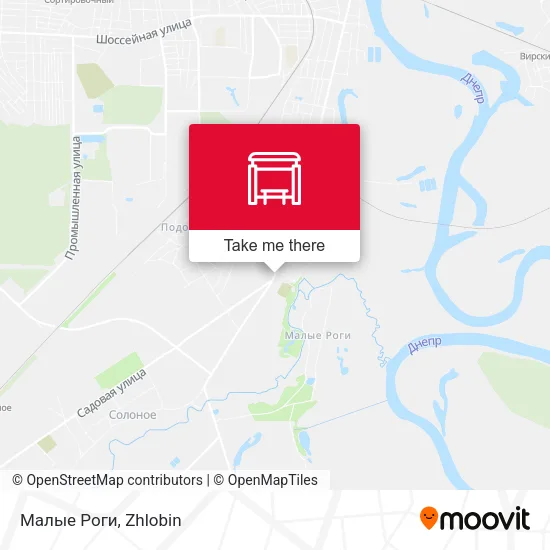 Малые Роги map