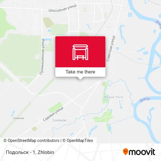 Подольск - 1 map