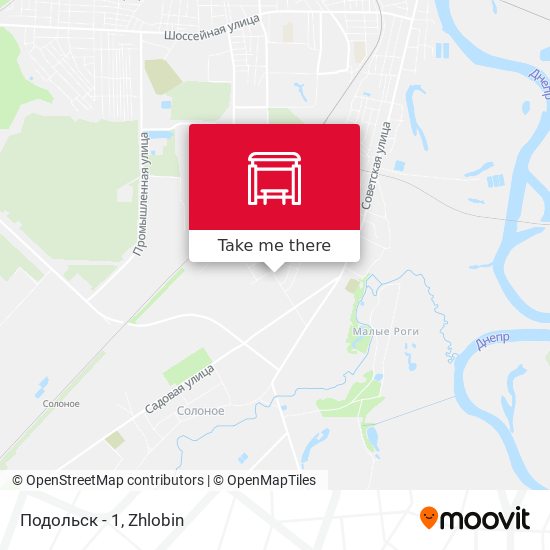 Подольск - 1 map