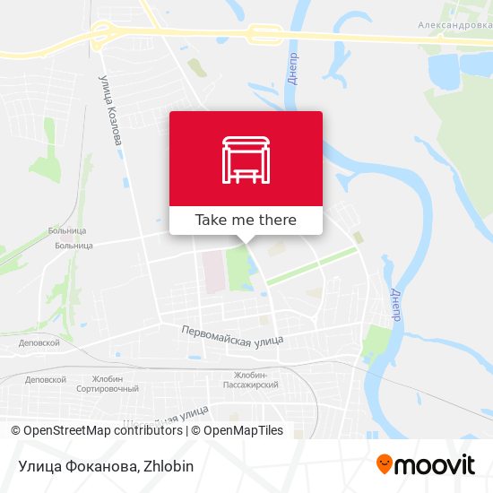 Улица Фоканова map
