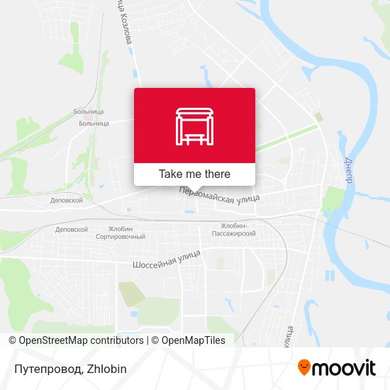 Путепровод map