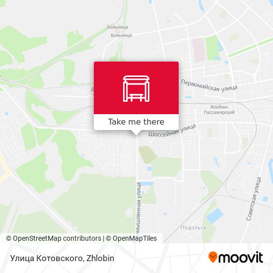 Улица Котовского map