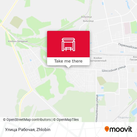 Улица Рабочая map