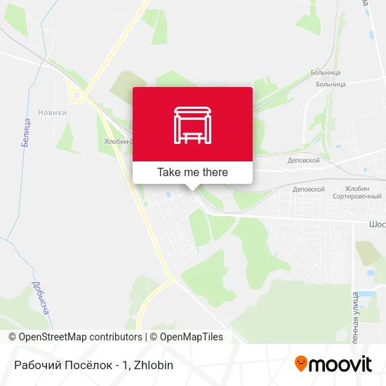 Рабочий Посёлок - 1 map
