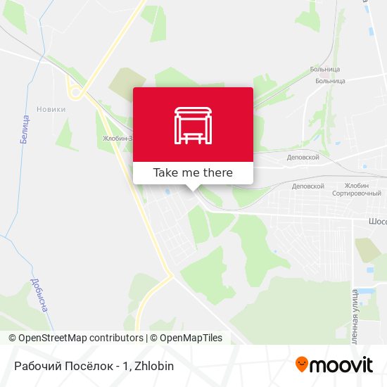 Рабочий Посёлок - 1 map