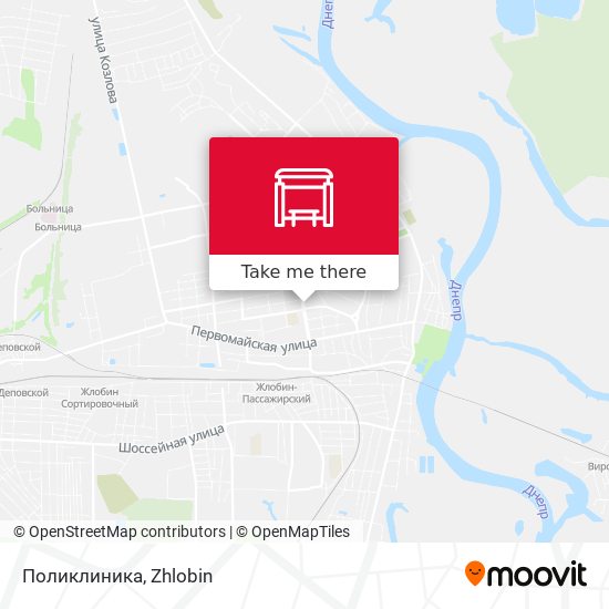 Поликлиника map