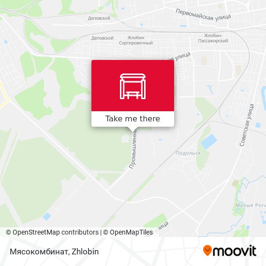 Мясокомбинат map