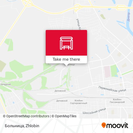 Больница map