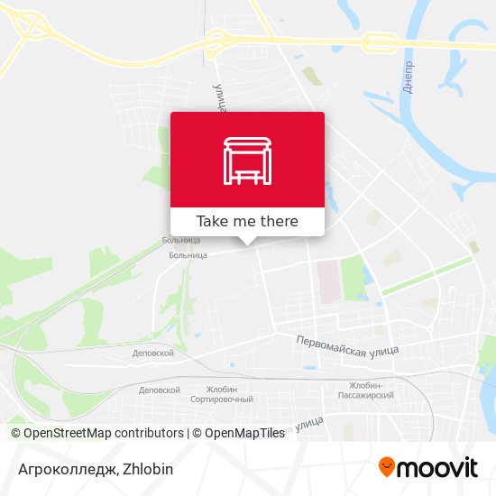 Агроколледж map