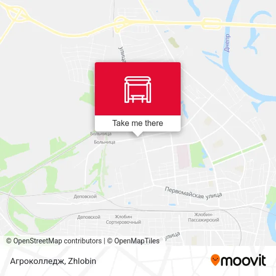 Агроколледж map