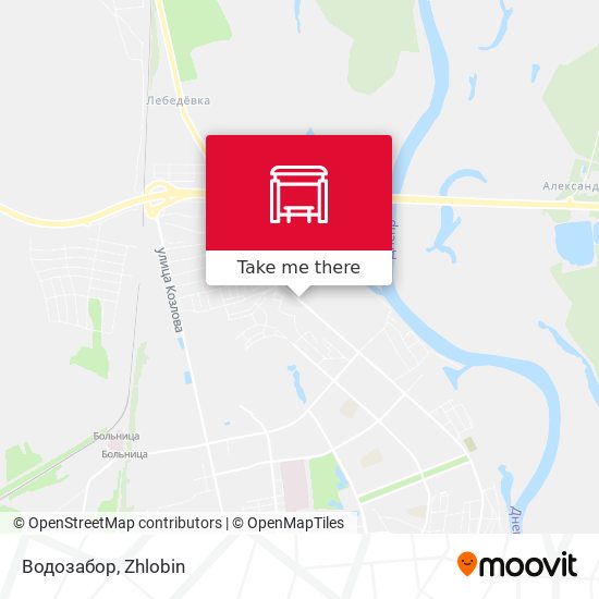 Водозабор map