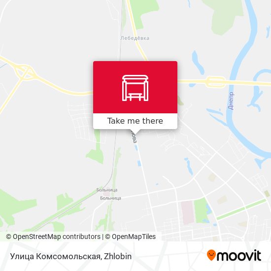 Улица Комсомольская map