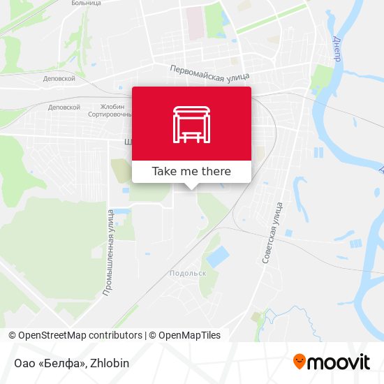 Оао «Белфа» map