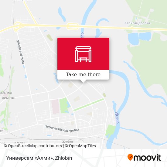 Универсам «Алми» map
