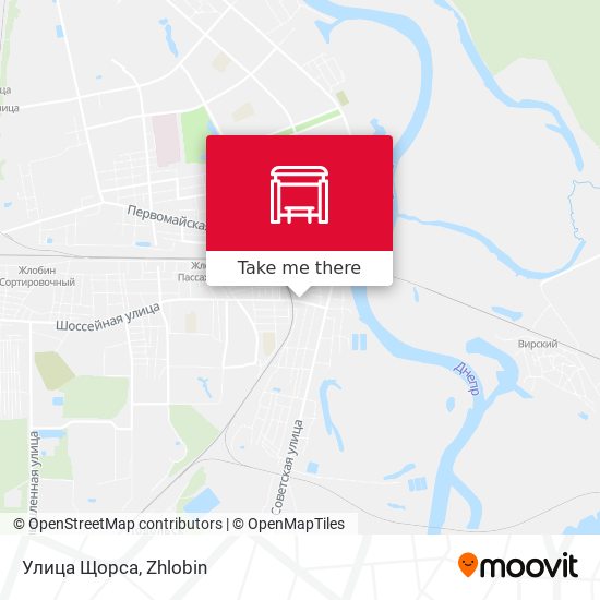 Улица Щорса map