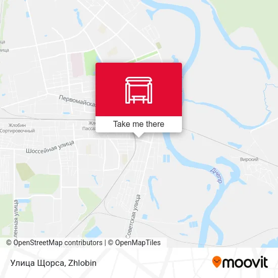 Улица Щорса map