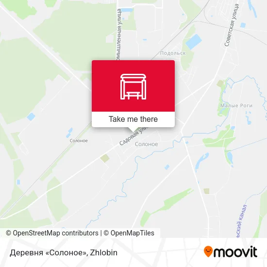 Деревня «Солоное» map
