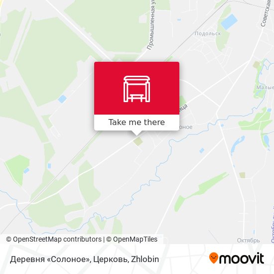 Деревня «Солоное», Церковь map
