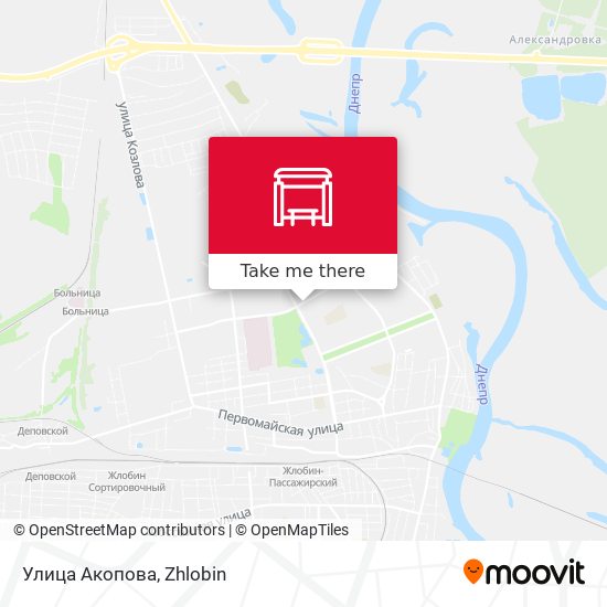 Улица Акопова map