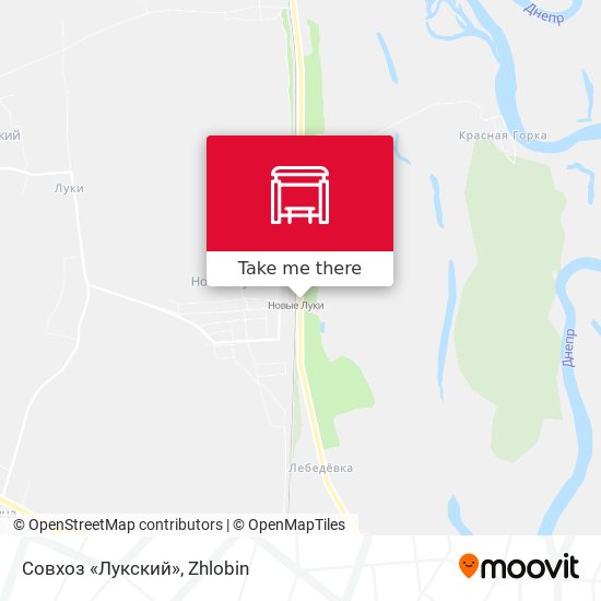 Совхоз «Лукский» map