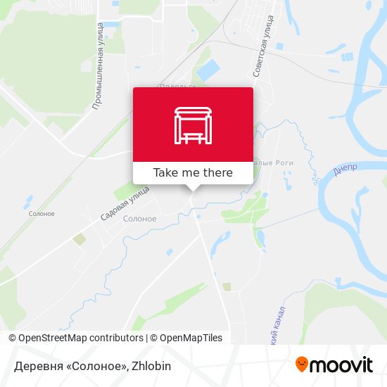 Деревня «Солоное» map