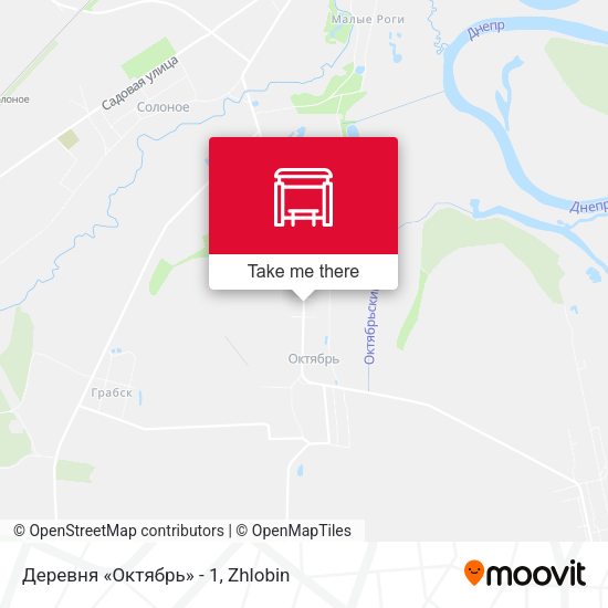 Деревня «Октябрь» - 1 map