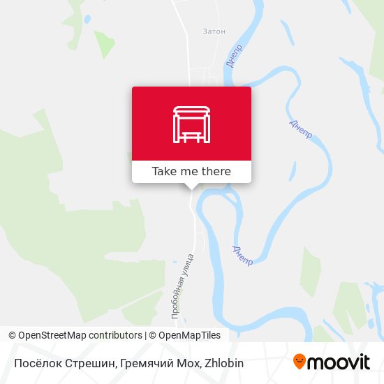 Посёлок Стрешин, Гремячий Мох map