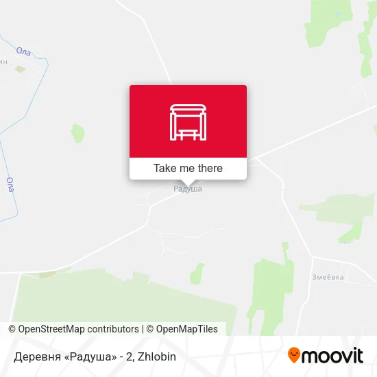 Деревня «Радуша» - 2 map
