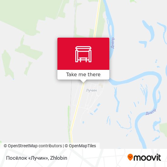 Посёлок «Лучин» map