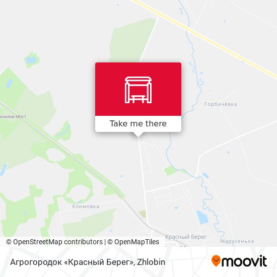 Агрогородок «Красный Берег» map