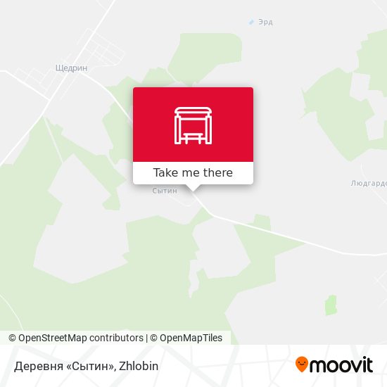 Деревня «Сытин» map