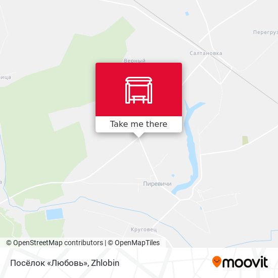 Посёлок «Любовь» map