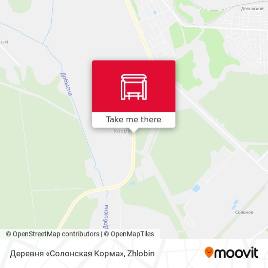 Деревня «Солонская Корма» map