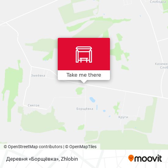 Деревня «Борщёвка» map