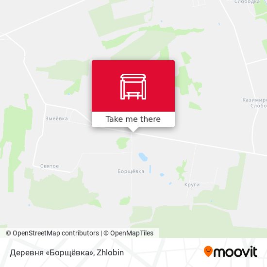 Деревня «Борщёвка» map