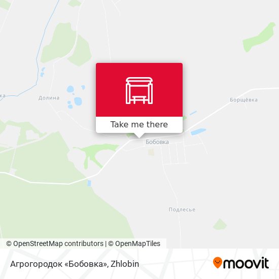 Агрогородок «Бобовка» map