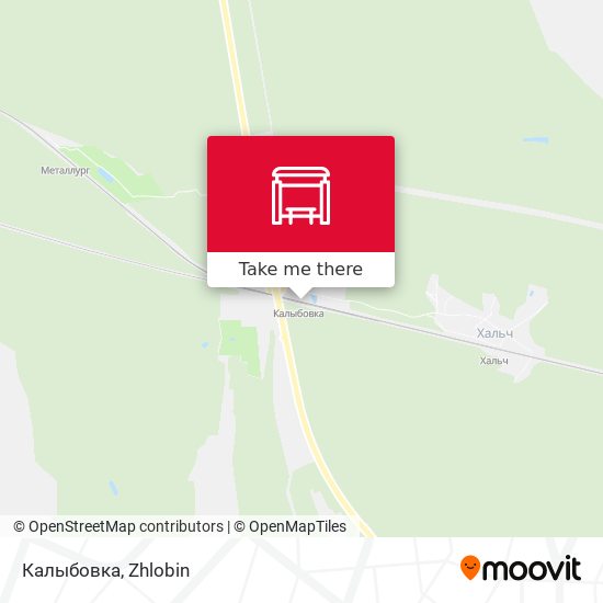 Калыбовка map