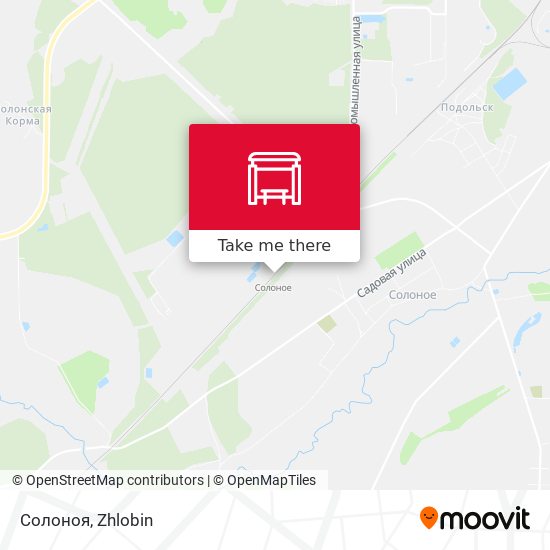 Солоноя map