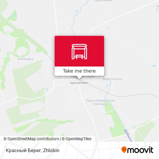 Красный Берег map