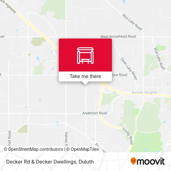 Mapa de Decker Rd & Decker Dwellings